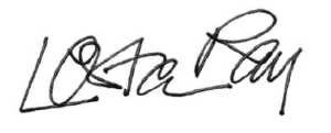 Lester Ray's Signature